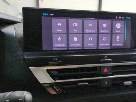 Citroën C4 HYBRIDE 145 CH BVA E-DCS6 PLUS AVEC CAMERA DE RECUL ET NAVI