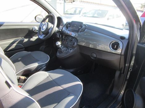 Fiat 500 1.0 HYBRID 70 CH SPORT TOIT PANORAMIQUE AVEC APPLE CARPLAY ET RADARS ARRIERE